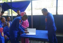 Ditpolairud Polda NTB Gelar Penandatanganan Komitmen Anti Narkoba