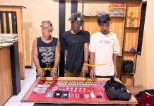 Perang Lawan Narkoba Digencarkan, 3 Terduga Pengedar Diciduk di Bima