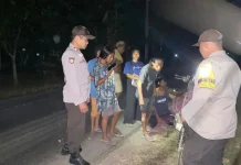 Polsek Sanggar Perkuat Patroli Malam, Rangkul Warga Jaga Keamanan Lingkungan