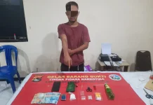 Satresnarkoba Polres Lombok Timur Amankan Terduga Pengedar Sabu di Aikmel