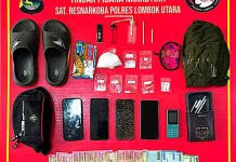 Polisi Bongkar Jaringan Sabu Lombok Timur–Lombok Utara, 67,59 Gram Narkotika Disita