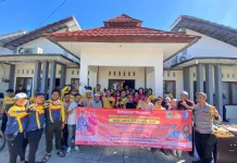 Kapolres KLU Temui Warga Pemenang Timur, Serap Aspirasi Lewat Gowes Kamtibmas
