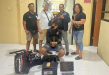 Terduga Pembobol Empat Toko di Lombok Utara Ditangkap di Mataram