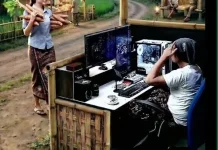 Gila! Studio Sederhana Jadi Kampung Virtual