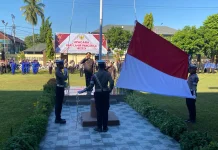 Gelar Upacara Hari Lahir Pancasila,  Polres Bima Kota Teguhkan Semangat Persatuan