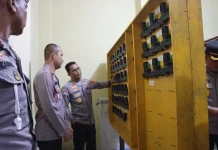 Kapolda NTB Inspeksi Gudang Senpi Polres Bima Kota