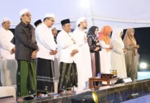 Ribuan Jemaah Hadiri Lombok Barat Bersalawat Bersama Kiai Azaim