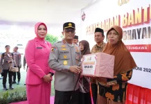 Kunjungi Polres Sumbawa Kapolda NTB: Pelayanan Humanis dan Berbagi dengan Warga