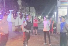 Polres Bima Kota Bubarkan Keributan Antar Pemuda