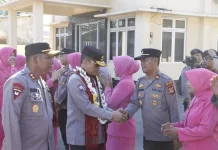 Kapolda NTB Kunjungi Polres Sumbawa Barat, Tekankan Disiplin dan Pelayanan Prima