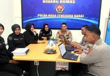 Perkuat Tata Kelola Anggaran, Bidhumas Polda NTB Jalani Supervisi Perencanaan
