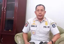 Satpol PP Pastikan Tak Ada Gangguan Kamtibmas Pasca Penutupan Ritel Modern