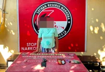 Residivis Narkoba Kembali Ditangkap,  Polres Bima Kota Sita 5,11 Gram Sabu