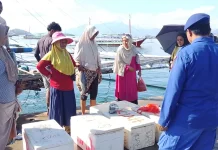 Sat Polairud Polres Bima Kota Patroli Dialogis di Pelabuhan Laut Sape