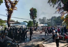 Polres Loteng Gelar Simulasi Pengamanan Berskala Besar, 700 Personel Diterjunkan