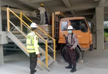 Pengamanan Objek Vital, Pastikan Aktivitas Distribusi Semen Berjalan Aman