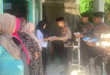 Ibu Hamil di  Kota Bima dapat Batuan dari Polisi