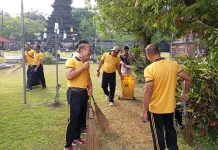 Menjaga Harmoni dari Halaman Pura: Cara Polda NTB Menyambut Hari Bhayangkara ke-80