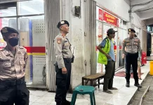 Dit Pamobvit Patroli Strong Point Rinjani Presisi Sasar Titik Rawan Kota Mataram