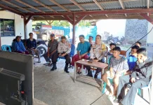Nobar Piala Dunia Jadi Jembatan Kedekatan Polri dan Warga di Bima