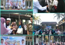 Santunan Yatim dan Lansia Warnai 1 Muharram MTsN 2 Lombok Barat