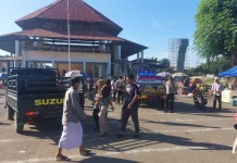 Polsek Bolo Kawal Kepulangan 138 Jamaah Haji dari Empat Kecamatan