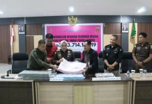 Kejari Lombok Tengah Setor Rp3,1 Miliar Uang Rampasan Korupsi ke Kas Negara