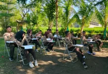 Santri Diberikan Pemahaman Nasionalisme lewat Wasbang dan PBB