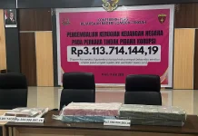 Kejari Lombok Tengah, Setorkan Rp3,1 Miliar Hasil Rampasan Korupsi ke Kas Negara