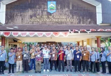 Belajar Geopark Rinjani dan Museum, Papua Barat Daya Kunjungi Museum NTB