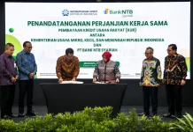 Kementerian UMKM dan Bank NTB Syariah Teken PKS, Siapkan Modal bagi Pelaku Usaha