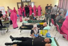 Sambut Hari Bhayangkara, Brimob NTB Gelar Donor Darah