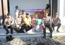 Polres Lombok Timur Anjangsana ke Purnawirawan Sambut Hari Bhayangkara Ke-80