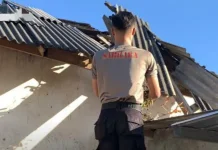 Bedah Rumah Dinas Digelar Polres Lombok Timur, Sambut Hari Bhayangkara Ke-80