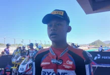Pembalap NTB Gian Muhammad Gibran Raih Kemenangan Perdana di MRS 2026