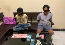Polsek Sakra Tangkap Dua Terduga Pengedar Uang Palsu