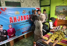 Tak Lupakan Jasa Pendahulu, Polres Bima Kabupaten Gelar Anjangsana Penuh Haru