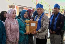 Wali Kota Bima Hadiri Gelar Karya dan Pelepasan Siswa Kelas IX SMPN 12