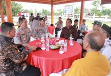 Kapolda NTB Cek Ruang Tahanan hingga Gudang Senpi di Polres Lombok Utara