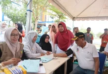 Momen HUT, Pemkab Bima Lakukan Kegiatan Donor Darah