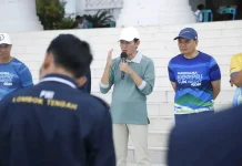 Wabup Lombok Tengah Lepas Kontingen PWI ke Porwada NTB 2026