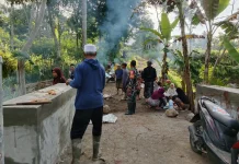 Jembatan Armco di Desa Aik Bual Rampung Dibangun