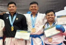 Karate Polda NTB Bawa Pulang Lima Medali dari Kapolri Cup 2026