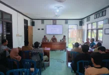 Bhabinkamtibmas Polsek Lingsar Kawal Pembentukan Karang Taruna Desa Langko