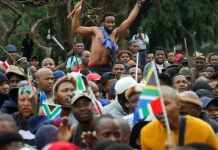Ribuan Massa Unjuk Rasa Anti-Migran di Afrika Selatan, Polisi Siagakan Personel
