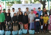 Silaturahmi di Lombok Timur, Kapolda NTB dan Bupati Serahkan Santunan Bagi Warga