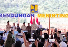 Prabowo Resmikan Lima Bendungan, Ribuan Hektare Sawah Kini Terairi