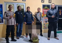 Polsek Rasanae Timur Evakuasi Terduga Pelaku Pencurian Tabung Gas LPG dari Amukan