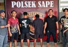 Aki Perahu Dicuri, Team Opsnal Polsek Sape Tangkap Pelaku