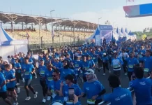 9.200 Pelari Ramaikan Pocari Sweat Run di Mandalika